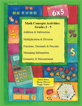 Preview of Math Concepts Activities: Grades 3-5