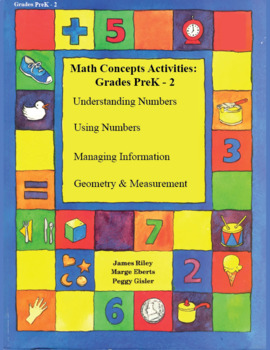 Preview of Math Concepts Activities: PreK - 2