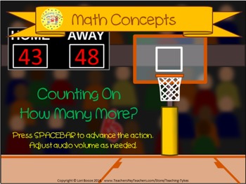 Preview of Counting On Animated PowerPoint Game