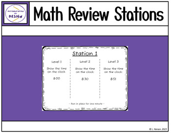 Preview of Math Concepts Review with Brain Breaks