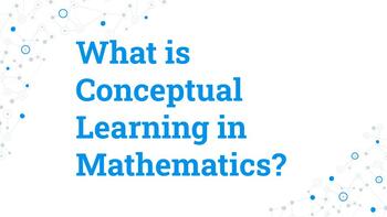 Preview of Math Conceptual Learning Presentation 