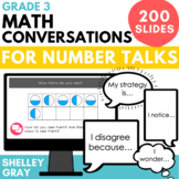 Math Conversations | Third Grade | Daily Prompts for Meani