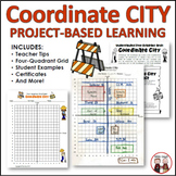 End of Year Math Coordinates City Project