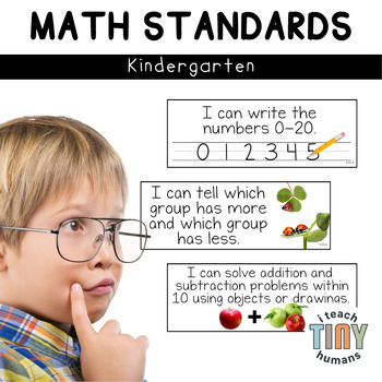 Preview of Math Core Standard - Kindergarten