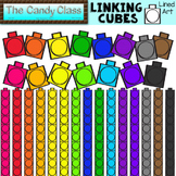 Math Counting Linking Cubes Clipart Place Value Tens and O