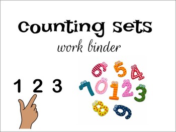 Preview of Math: Counting Sets Interactive Binder