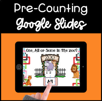 Preview of Math Counting for Google Slides