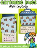Catching Bugs Math Craft | Addition and Counting Craft