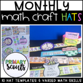 Math Craft Hats - Monthly
