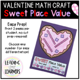Math Craft - Valentine - Sweet Heart Place Value