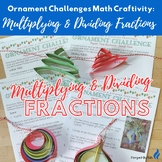 Christmas Math Craftivity:  Multiplying & Dividing Fractio