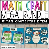 Math Crafts Bundle for the Year