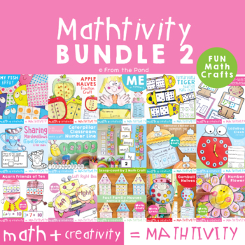 Preview of Math Crafts Bundle 2
