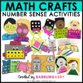 Math Crafts | Number Sense Activities Bundle | Kindergarte