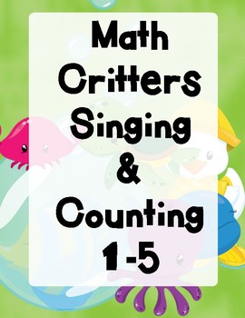 Preview of Pre School Math Counting 1-5