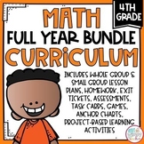 Math Curriculum Bundle FOURTH GRADE