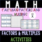 What are multiples and factors? Factors and Multiples Game