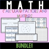 What are multiples and factors? Factors and multiples 4th 