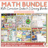Preview of Math Curriculum For Kindergarten 1st Grade 2nd Grade and 3rd Grade