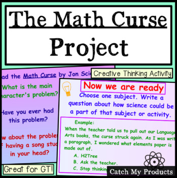 Preview of Math Curse Activities