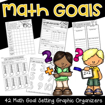 Preview of Math Goal Setting and Math Data Tracking