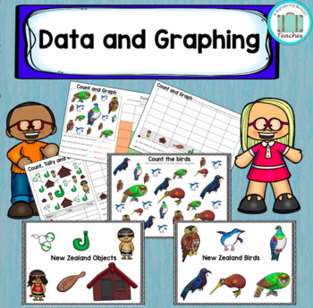 Preview of Math Data and Graphing NZ - Home Learning Packet