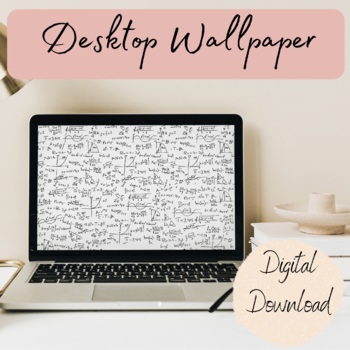 Preview of Math Desktop Background Wallpaper | Computer Background | Laptop Wallpaper |