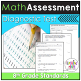 Math Diagnostic Assessment Grade 8 | Math Diagnostic Test 8th Grade