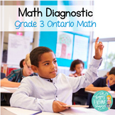 Math Diagnostic: Grade 3 Ontario Beginning of the Year Mat