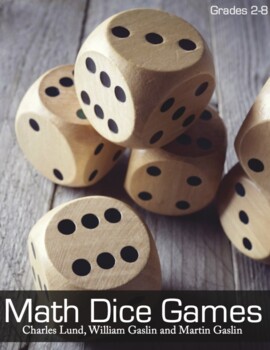 Preview of Math Dice Games for Grades 1-8