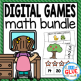 Math Digital Activities and Games Bundle for Math 