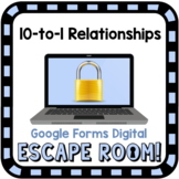 Math Digital Escape Room - 10 to 1 Relationships - Google Forms