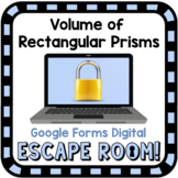 Math Digital Escape Room - Volume of Rectangular Prisms - 
