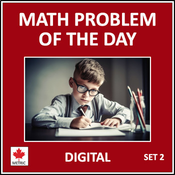 Preview of Math Digital Problem of the Day: Set 2 (Metric)