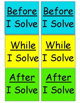 Preview of Math Discussion Cards for Problem Solving