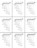 Math Division Problem Template 4 Digit Dividend (Four Diff