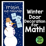 Math Door Docoration for Winter