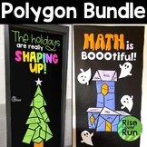 Math Doors and Bulletin Boards with Polygon Designs