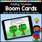 DISTANCE LEARNING Boom Cards Math Doubles Facts Digital Learning