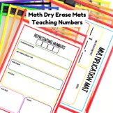 Math Dry Erase Mats - Teaching Numbers