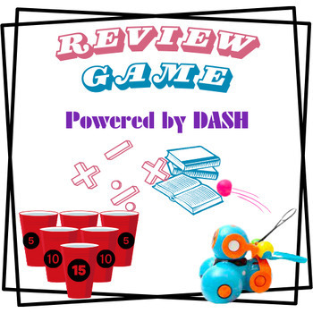 Preview of Math & ELA Review Game Powered by DASH robot