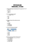 Math EOG Practice Test B - 3rd Grade