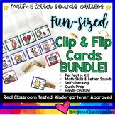 Math AND Letter Sounds Editions: Fun-Sized Clip & Flip Car