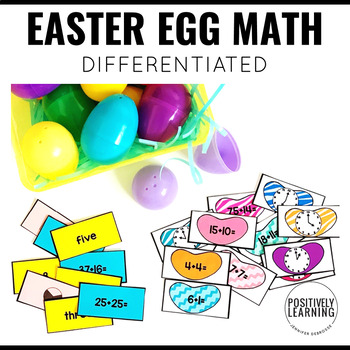 Preview of Easter Egg Math Center