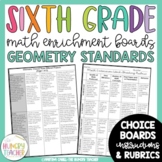 Math Enrichment Board for Geometry in Sixth Grade | Geomet