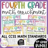 Math Enrichment Boards for Fourth Grade | Math Choice Boards