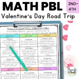 Valentine's Day Math Enrichment Project for 2nd, 3rd, & 4t