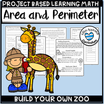 Preview of Math Enrichment Projects for 5th grade Area and Perimeter PBL Activity