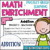 Math Enrichment and Project Based Learning for Addition