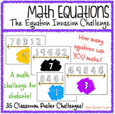 Math Equations: The Equation Invasion Math Challenge for Students